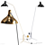 Sleek MANTIS GR-BL Floor Lamp 3D model small image 1