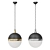 Mid-Century Modern Mini Pendant 3D model small image 2