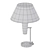 Exposior Brass Table Lamp - CB2 Paul McCobb 3D model small image 3