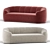 Modern Rouelle Channel Sofa 3D model small image 2