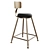 SUNSHINE Bar Stool: Stylish and Functional 3D model small image 1