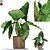 Lush Botanical Assortment 548 3D model small image 6