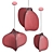 Nature-inspired Pendant Light 3D model small image 5