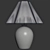 Curly Shade Lamp - Zara Home 3D model small image 2