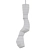 Futuristic Chandelier VINCENZO 3D model small image 2