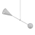 Elegant Spear Pendant Light 3D model small image 2