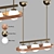 Soho Home Aubrey Chandelier: Elegant Illumination for Modern Spaces 3D model small image 1