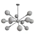 Elegant Augustus Chandelier 3D model small image 2