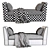 LUXURIOUS LORENZO Day Bed 3D model small image 2