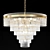 Decadent Art-Deco Chandelier 3D model small image 5