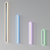 Nordic Line Wall Lamp 3D model small image 1