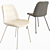 Elegant Green Dining Chair Set 3D model small image 3