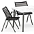 Anatra Armchair & Dining Table Set 3D model small image 3