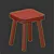 IKEA Kids Room Set: Activity Table, Stool & Wall Storage 3D model small image 6