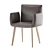 Elegant Jamis Armchair: Jehs & Laub Design 3D model small image 2