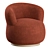 Modernist Luxury: Jardan Joy Armchair 3D model small image 1
