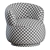 Modernist Luxury: Jardan Joy Armchair 3D model small image 3