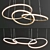 Olympic F45 3x: Sleek LED Pendant 3D model small image 1