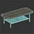 Modern White Oak Coffee Table 3D model small image 6