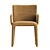 Sleek Potocco Lars Dining Chair 3D model small image 4
