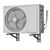 Compact AC Unit: V-Ray/Corona, 2K Textures 3D model small image 6