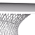 Mora 6-Seat Dining Table - Elegant and Spacious 3D model small image 3