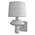 Elegant Saint Germain Wall Sconce 3D model small image 2