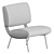 Modern Iconic Armchair: ROUND D.154.5 by Molteni & C 3D model small image 4