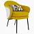 Sleek Angie Chair: Modern Stylish Design 3D model small image 2
