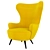 Elegant Wingback Chair: Tom Dixon 3D model small image 1