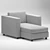 Finnala Corona 5.2 Sofa 3D model small image 2