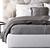 Impunto Bed & Abaco Table Set 3D model small image 3