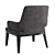 Modern Aspen Lounge Chair 3D model small image 4