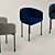 Adea Master 80 Bonnet Chair 3D model small image 1