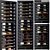 Pevino Wine Fridge Combo 3D model small image 1