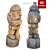 350 Wooden Man Figure - Detailed & Textured 3D Model 3D model small image 2