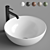 ArtCeram LA CIOTOLA 46 - Stylish Countertop Sink 3D model small image 1