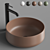 ArtCeram Cognac 42 Washbasin 3D model small image 1