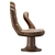 Pedro Friedeberg Hand Chair: Unique and Stylish Seating Solution 3D model small image 14