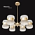 Gatsby-Inspired Renato Chandelier 3D model small image 1