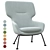 Dublin Modern Armchair: Elegant Comfort 3D model small image 3