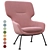 Dublin Modern Armchair: Elegant Comfort 3D model small image 5