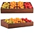 Fresh Fruit Set: A Juicy Delight 3D model small image 1