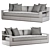 Elegant Marbella Teak Collection 3D model small image 5