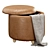 Louise Ottoman Set: Stylish Storage Solution 3D model small image 4