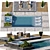 Ultimate Pool Retreat 3D model small image 1