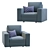 Timeless Elegance: Classic Armchair 3D model small image 3