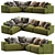 Modular Connect Sofa | Contemporary Design 3D model small image 3