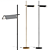 Sleek Floor Lighting: Svit Floor Lamp 3D model small image 1