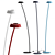 Elegance in Light: Glance Floor Luminaire 3D model small image 1